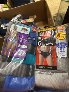 Nuevo paquete de 6 breifs hanes amd paquete de 6 breifs fruto del telar - Imagen 1 de 5