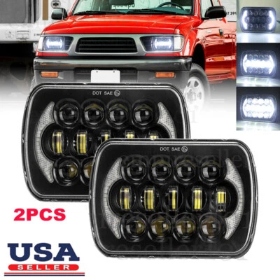 Faro LED haz alto/bajo DRL para camioneta Toyota 1982-1995 4Runner 5x7" 7x6" Foto 1 de 4