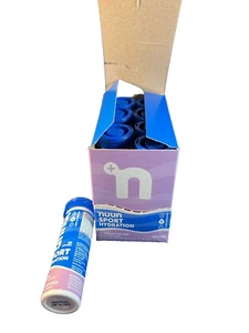 Nuun Sport Hydration Grape 8 TUBES NEW IN BOX