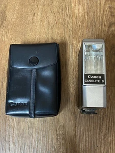 Canon Canolite D Shoe Mount Camera Flash Tested - Picture 1 of 10