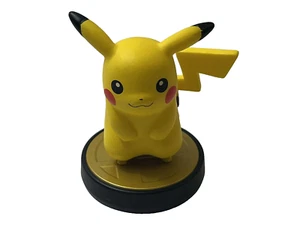 Pikachu Amiibo Nintendo Mario Super Smash Bros Character Action Figure - Picture 1 of 6