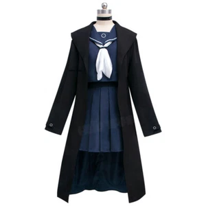 Blue Archive Arona Cosplay Women Costume Girl Black Dress Wig Outfit Halloween  - Picture 1 of 15