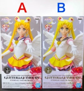 Super Sailor Moon Statue Eternal The Movie Glitter & Glamours 2 type set - Picture 1 of 6