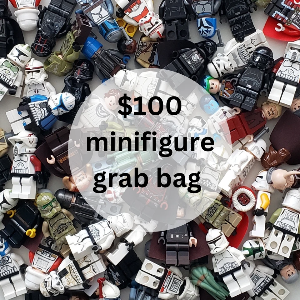 $100 Rare Lego Star Wars Random Minifigure Lot Blind Grab Bag *Read Description* - Image 1 of 4