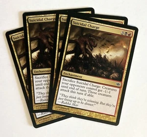 Suicidal Charge (4) Conflux NM MTG Magic the Gathering - Picture 1 of 1