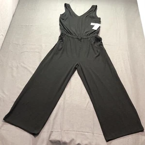 Old Navy Active Jumpsuit Women's S Stretch Minimalist Feminine Lounge Indie Gray - Picture 1 of 12