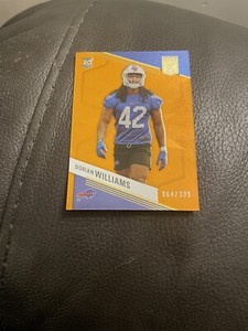 2023 Panini Donruss Elite Football Dorian Williams #/399 Rookie Orange SP MINT