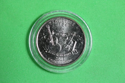 2002 - P Mint - Tennessee State Quarter P00439 - Image 1 of 2