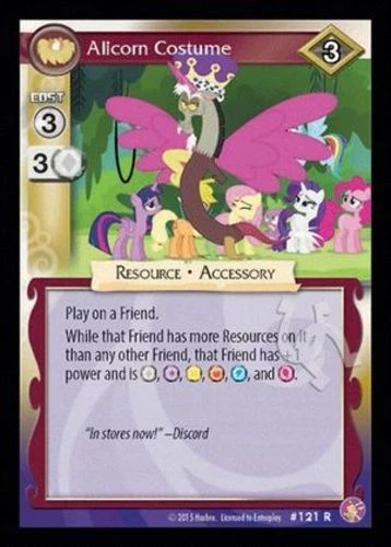 My Little Pony Absolute Discord Alicorn Costume  - 121 -  MLP CCG  - Image 1 of 1