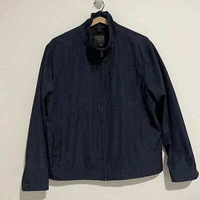 Marks & Spencer M&S Mens Navy Blue Jacket & Vest Full Zip Size XL 2 Piece casual - Image 1 of 4