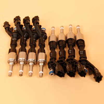 Conjunto de 8 injetores de combustível 0261500298 62120 compatível com Jaguar XF Land Rover LR4 5.0L EUA - Imagem 1 de 4