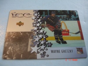 1997-98 Upper Deck (McDonalds) "Ice" Insert Card # McD-1 Wayne Gretzky!  