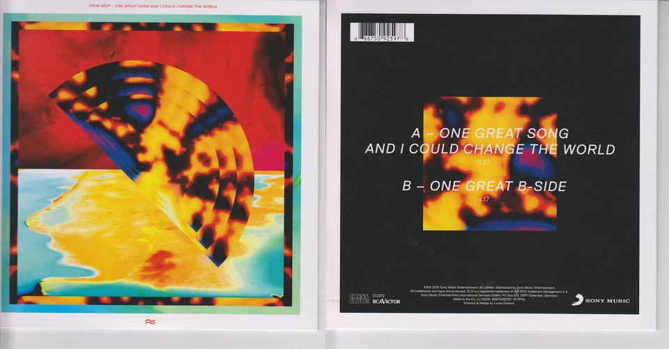 Swim Deep One Great Song And I Could Change The World - 7" Mint / Mint - Image 1 of 1