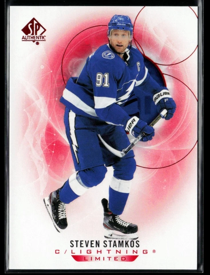 2020-21 SP Authentic Limited Red #53 Steven Stamkos - Image 1 of 2