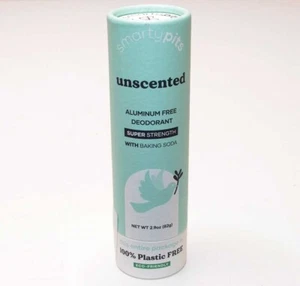 SmartyPits Aluminum Free Deodorant - Super Strength Unscented 2.9oz - Picture 1 of 2