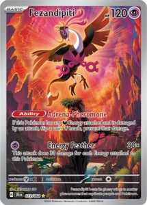 Fezandipiti HP 120 - 073/064 Shrouded Fable Holo 1 Star Gold Rare Pokemon Card - Picture 1 of 2