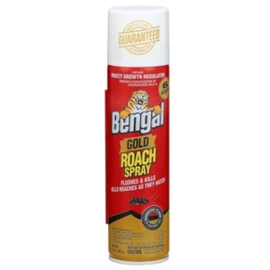 Bengal Gold Roach Spray, Odorless Insect Killer, Indoor, 9 oz. with IGR can - Picture 1 of 3
