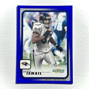 Qadry ‘The Missile’ Ismail 2001 Score Blue MINT Ravens Legends Jersey Syracuse💙 - Picture 1 of 2