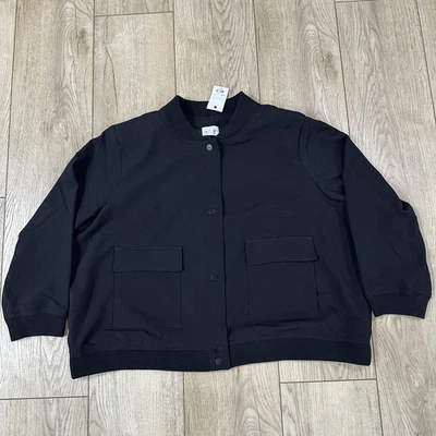 NWT Nine West Jacket Women's Plus Black Long Sleeve  - Image 1 of 4