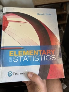 Elementary Statistics by Mario Triola (2017, Hardcover) - Picture 1 of 2