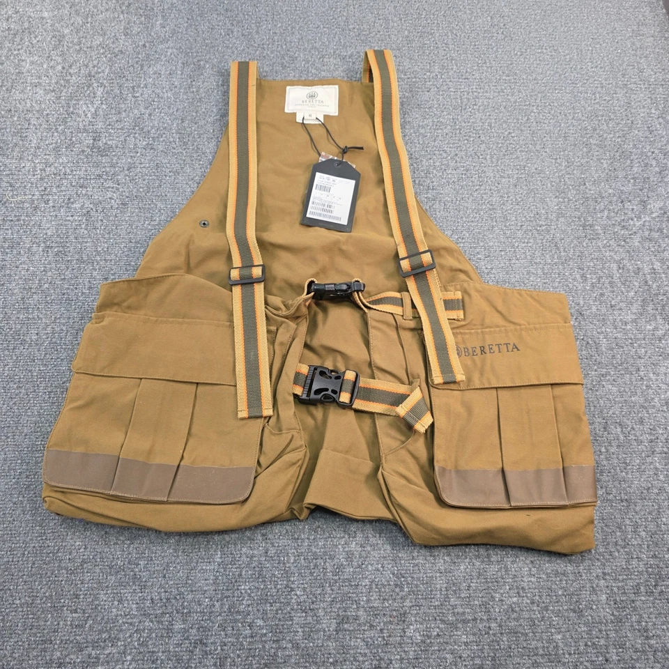 Beretta Covey Strap Vest Hunting Brown II Shooting Skeet Trap Clay New - Image 1 of 4
