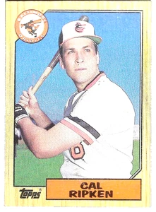 1987 Topps Cal Ripken 784 Baltimore Orioles Baseball Card Vintage - Picture 1 of 8