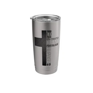 Filipenses 4 13 Regalos Cristianos Hombres Christian Spanish Stainless Steel ... - Picture 1 of 7