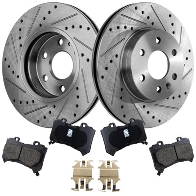 Brake Disc and Pad Kit For 2015-2020 Chevrolet Colorado Front - Image 1 of 4
