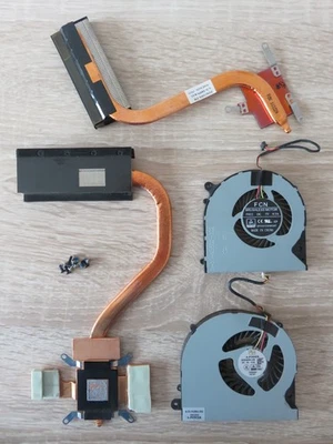 Lote Ventiladores y Disipadores de Calor 5V DFS551205WQ0T 6-31-N5502-102 6-31-N1502-302 Foto 1 de 4