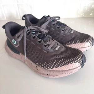 Lululemon Beyondfeel Trail Running Shoe Womens 7.5 Purple Moon EUC W9FGDS - Picture 1 of 9