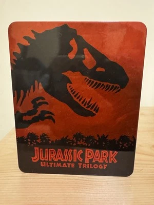 Jurassic Park Ultimate Trilogy (Blu-ray) Collectors Tin - RARE - Image 1 of 4