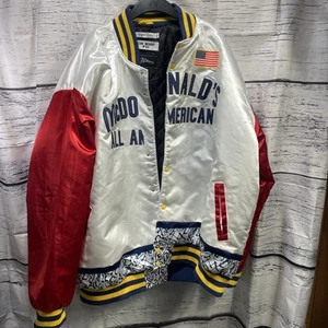 Kobe Bryant McDonald's All American Satin HS Jacket 7XL EUC Headgear Classics - Picture 1 of 9