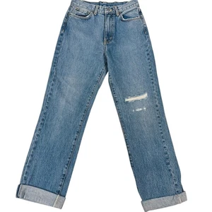 Carmar Jeans Damen 26 Blau High Rise Straight Distressed USA Style 0462319 - Bild 1 von 11
