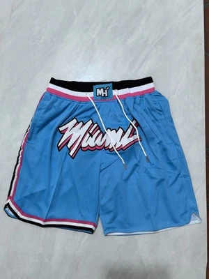 Pantalones Cortos de Baloncesto Just Don Miami Heat NBA Talla MEDIANA Foto 1 de 4