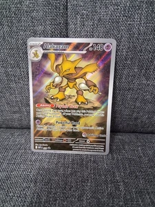 Alakazam Pokemon Center Stamped Mega Evolution ETB Promo 009 TCG Card  - Picture 1 of 5