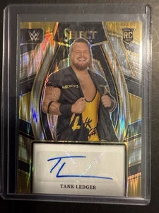 2024 WWE Select Flash Prizm Auto Tank Ledger - Picture 1 of 2