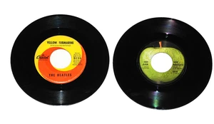BEATLES HEY JUDE YELLOW SUBMARINE Vinyl Records 45 rpm Capitol 1966 The Fab Four - Bild 1 von 22