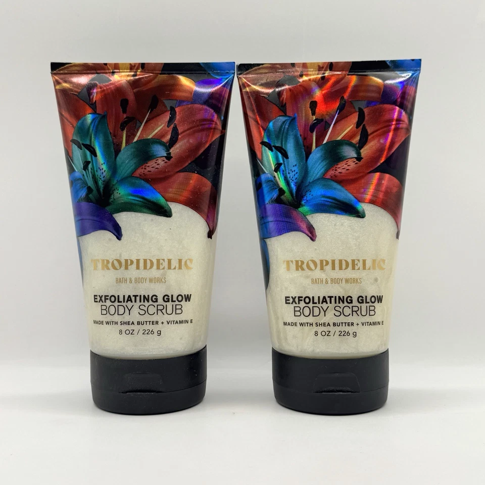 Bath & Body Works ~ Tropidelic ~ Exfoliante Corporal Brillo Lote de 2 Foto 1 de 1