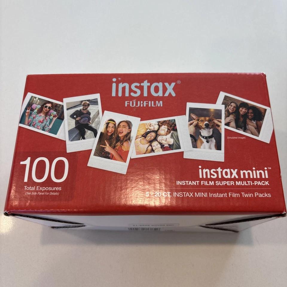 Fujifilm Instax Mini Film Super Value Pack, 100 Sheet - 6092900 - Image 1 of 3