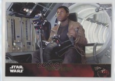 2015 Star Wars: The Force Awakens Series 1 Storyline Gold 2/100 Finn Fires! 2k3