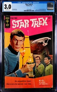 Star Trek #1 CGC 3.0 1967 Gold Key 4252707001 - Picture 1 of 2