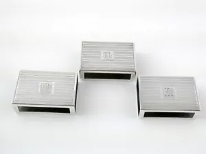 Tiffany & Co. Sterling Silber monogrammiert Streichholzschachtel Halter 3er Set - Bild 1 von 13