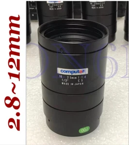 Lente Varifocal COMPUTAR T3Z1014 con 10-25mm 1/3" CS 1:1.4 CCTV Seguridad ¡PROBADO! - Imagen 1 de 7