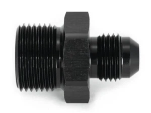 Gewindeadapter M20x1,5 zu Dash 6 / -6 AN / JIC 6 Schwarz eloxiert 9/16 - 18UNF - Bild 1 von 3