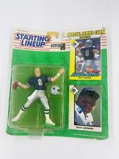 1993 TROY AIKMAN Dallas Cowboys NFL Starting Lineup Action Figure w Cards