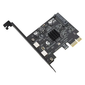USB 3.2 PCI Express Expansion Card GEN2 Dual Type C High Speed 10Gbps PCI AU - Picture 1 of 22