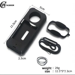 Funda de silicona y cubierta de lente con cordón para cámara de acción 360 para Insta360 ONE X3 - Imagen 1 de 6