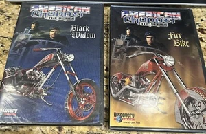 American Chopper The Series : Black Widow & Fire Bike (2 DVD Lot) *BRAND NEW - Foto 1 di 1