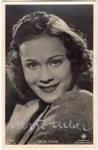 Gusti Huber (†) - original signierte Ross-Karte - Bild 1 von 1