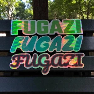 FUGAZI Joke Sticker -Vinyl FOR Car Window - Foto 1 di 8